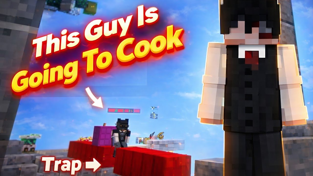 The Most Hive Bedwars Funniest Trap 😂🥶😂.... Ever 