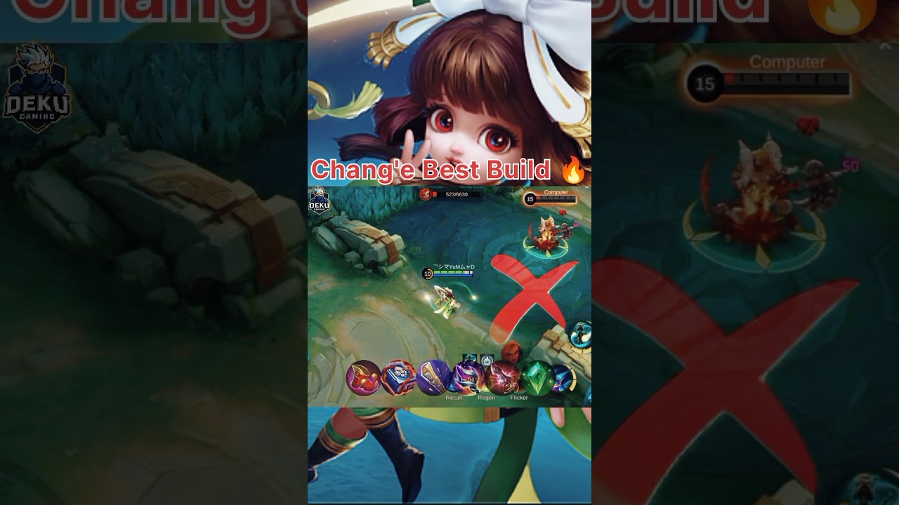 Best Build Chang'e 😍 | #mobilelegends #mlbb #mlbbtutorialvideo #mlbbtutorial #change  #mlbbshorts