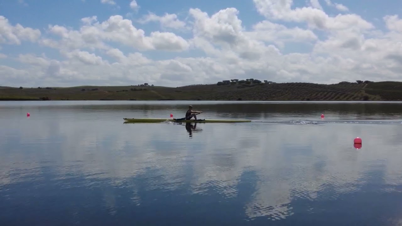 First Race Pace Work in Avis, Portugal | George Bourne | | GBR Men's Single Scull 2024