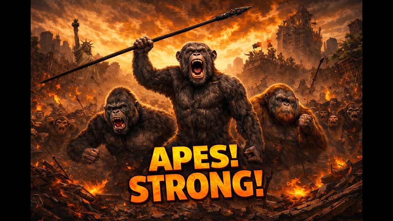 Apes! Strong! | Planet of the Apes Inspired Song