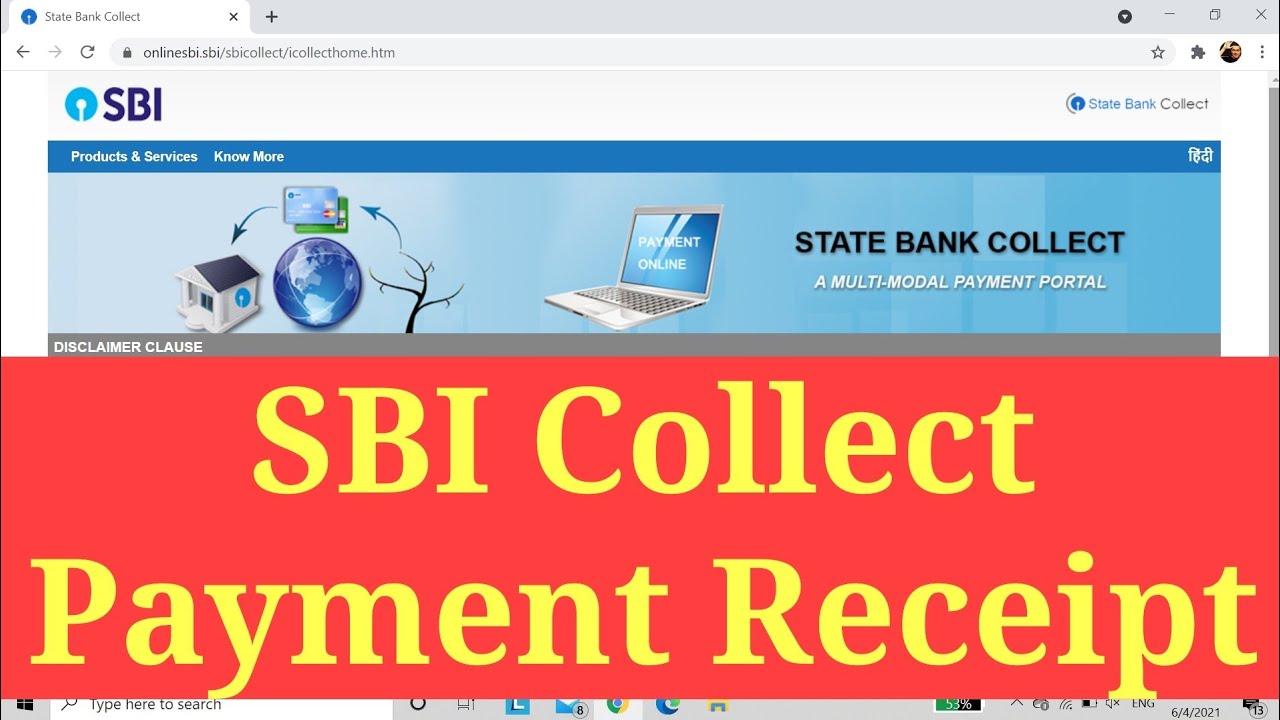 SBI Collect Receipt Download | sbi collect Payment History | how to download sbi collect receipt