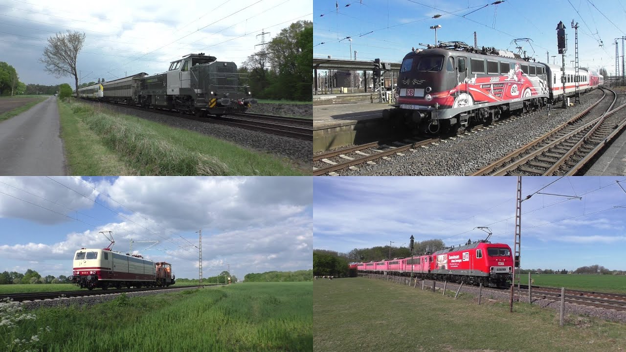 Pbz, Railadventure, Bender Express und andere Überführungen mit DB Museum, Br 181, Dampfloks uvm.