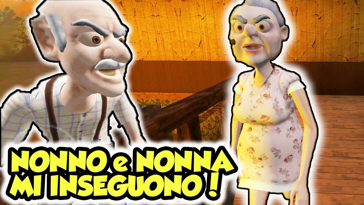NONNO e NONNA MI INSEGUONO! - Grandpa And Granny House Escape - Android - (Salvo Pimpo's)
