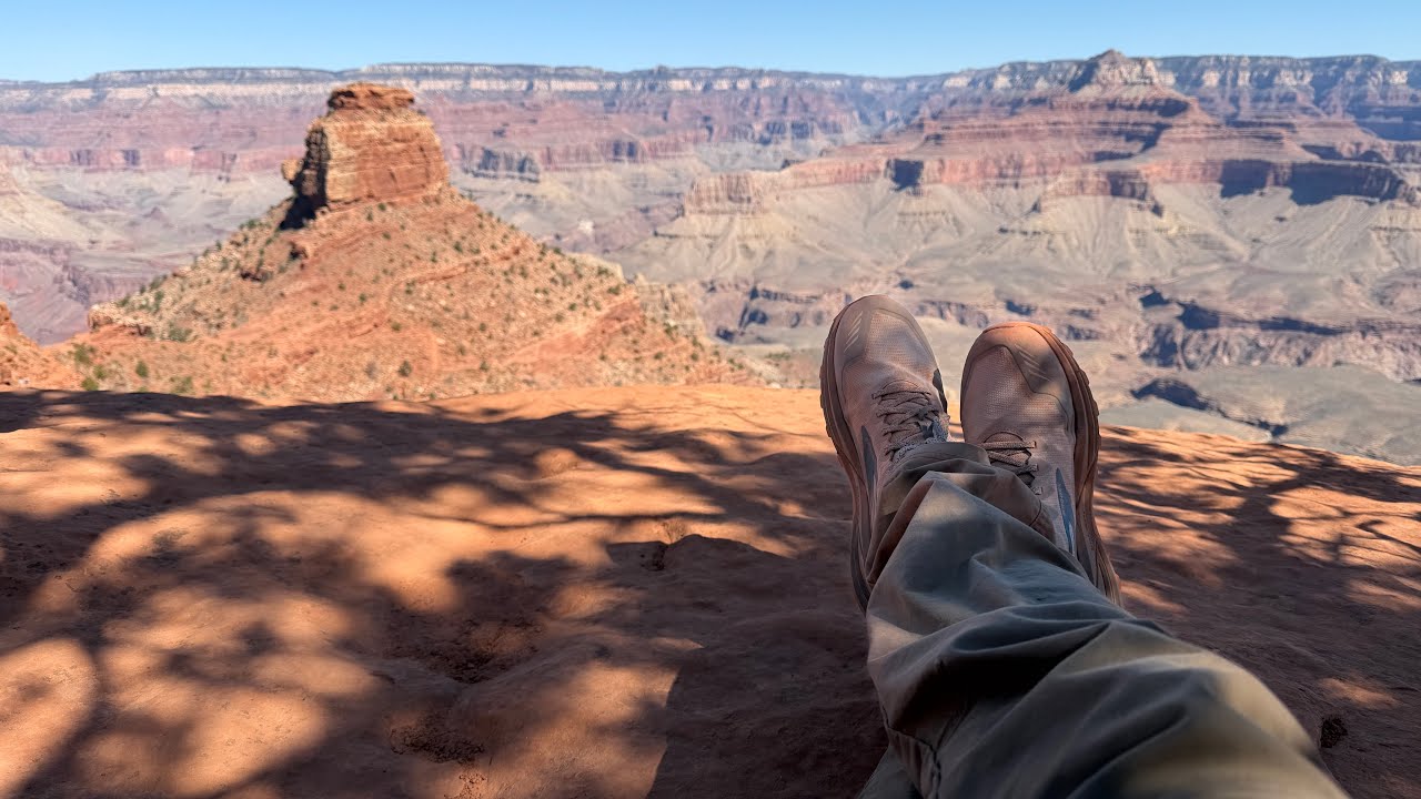 South Kaibab Trail to OOH-AAH POINT and CEDAR RIDGE   4K