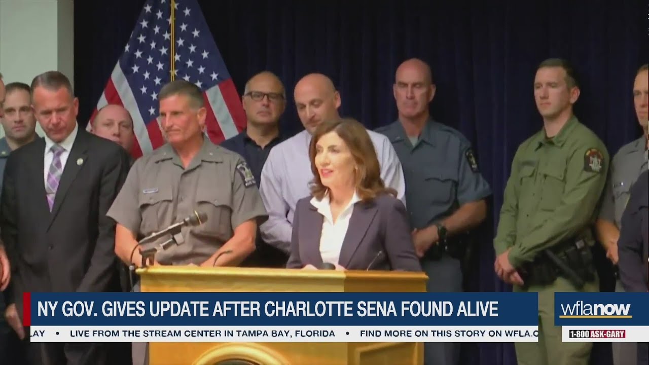 New York Governor gives update after Charlotte Sena found alive