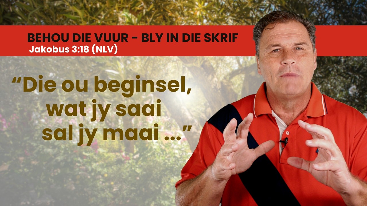 Daaglikse Oordenking - 13 Maart 2026