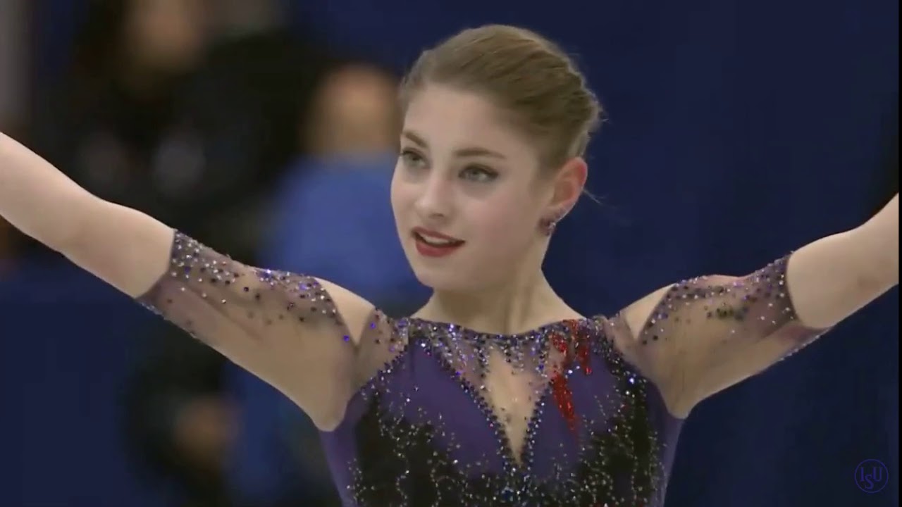 NHK trophy 2019 Alena kostornaia free program