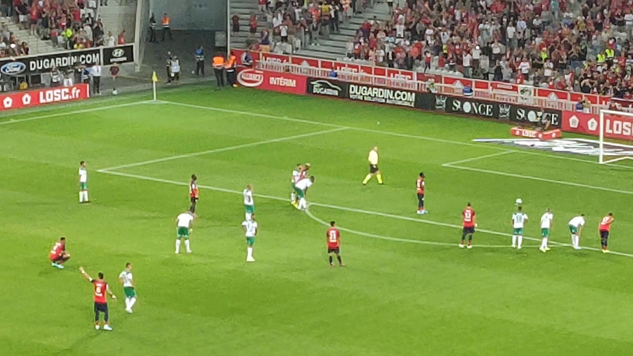 But de Jonathan Bamba (Lille Saint Etienne)2-0