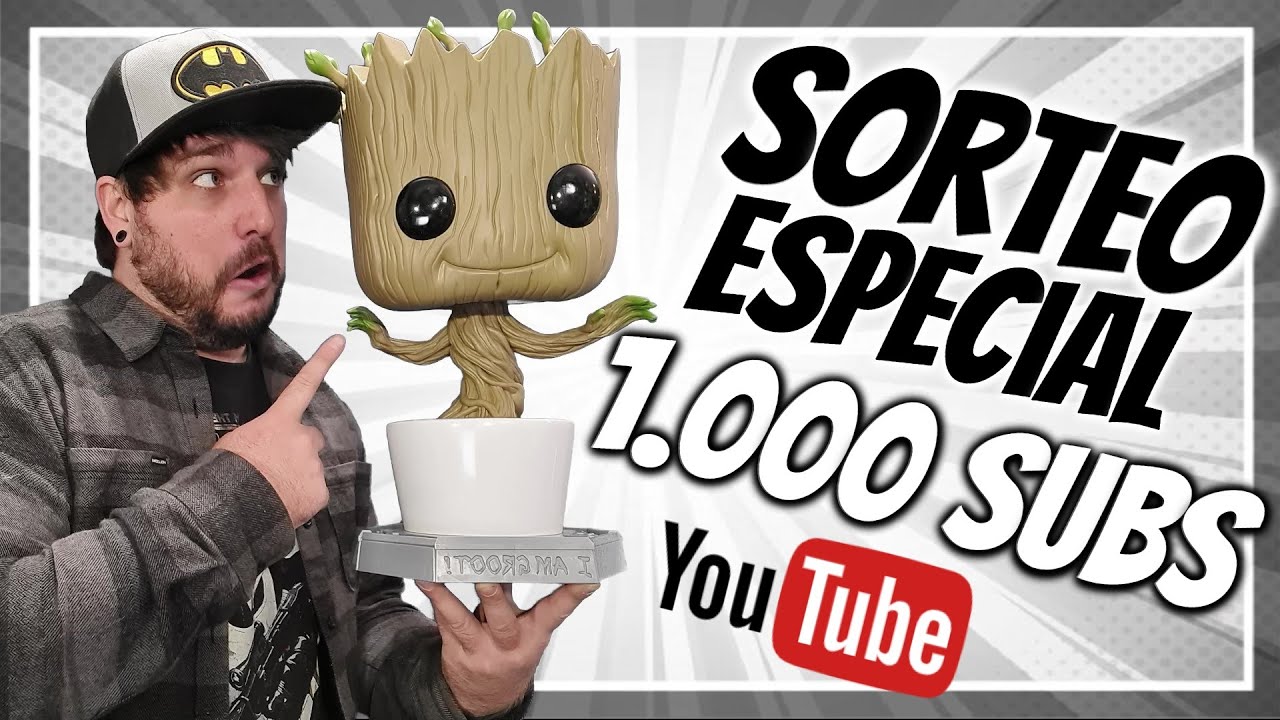 SORTEO especial 1.000 subs! Funko POP Supersized Dancing Groot