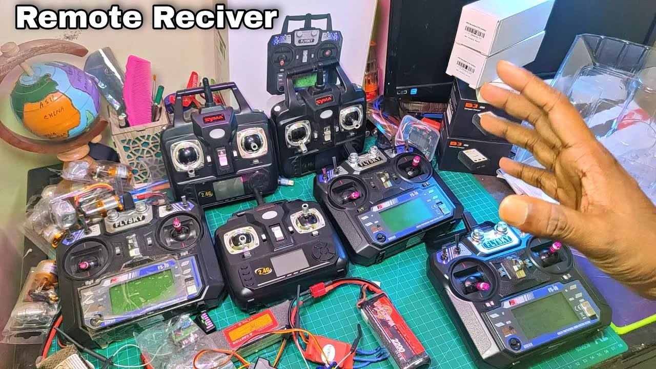 Drone Plane Car Boat Transmitter Reciver Connection - FSi6 FSi6x FSct6b & All Transmitter reciver