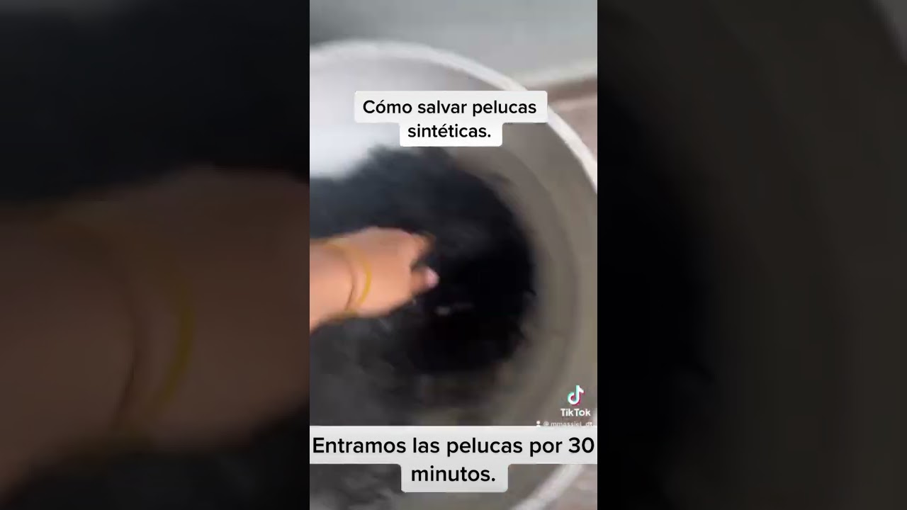 C&oacute;mo arreglar pelucas sint&eacute;ticas, paso a paso.