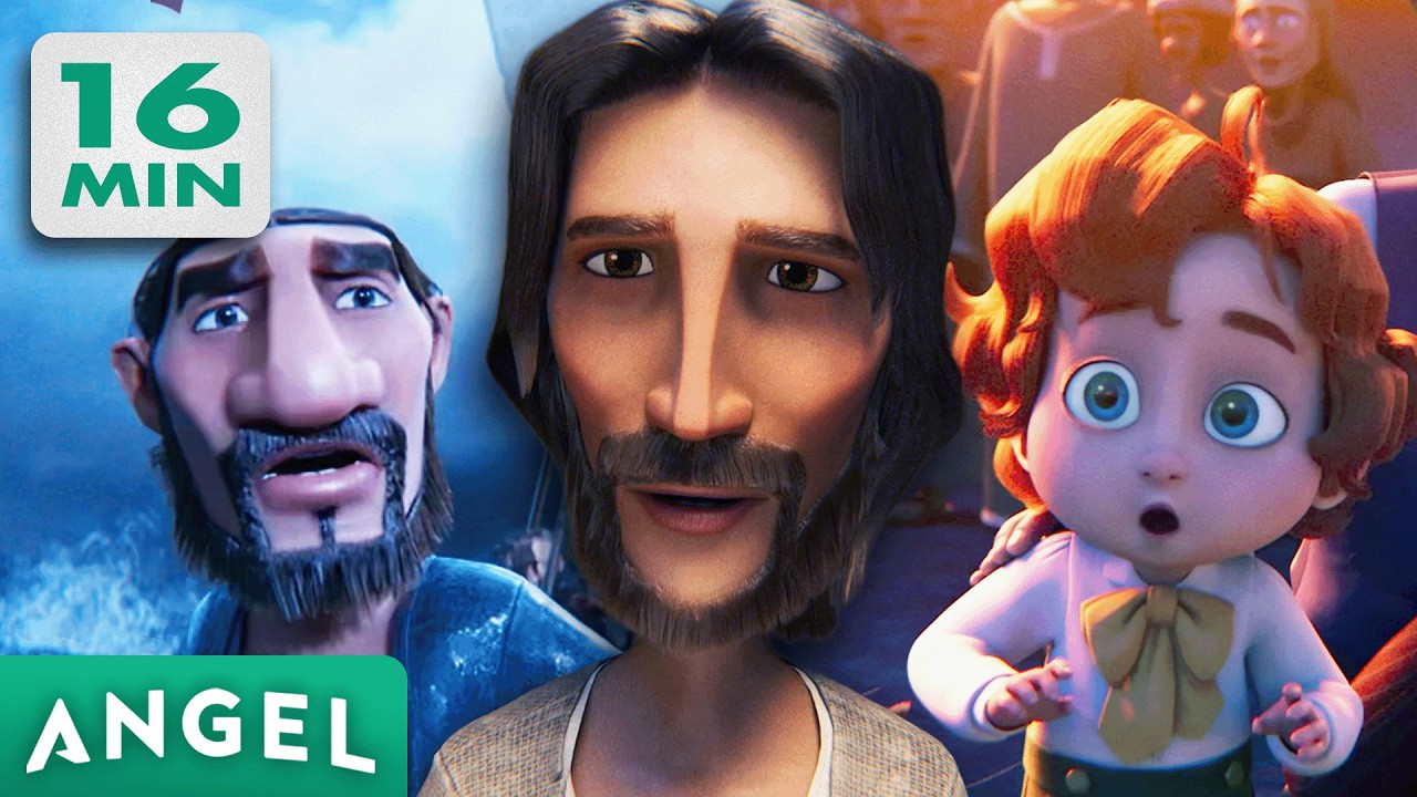 King Of Kings Best Moments | Jesus Miracles, Last Supper & Walking on Water