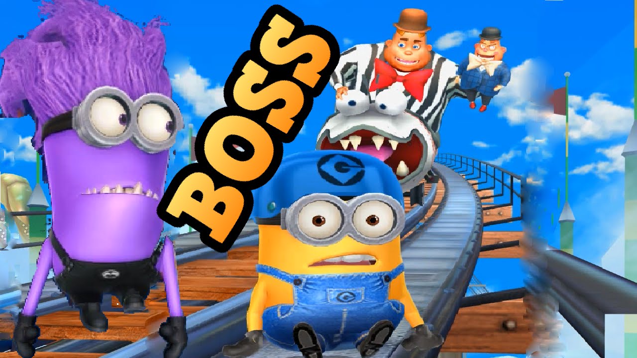 Minion Rush BOSS : Despicable Me 2: Minion Rush VILLAINTRILOQUIST BOSS Fight Angry Minion