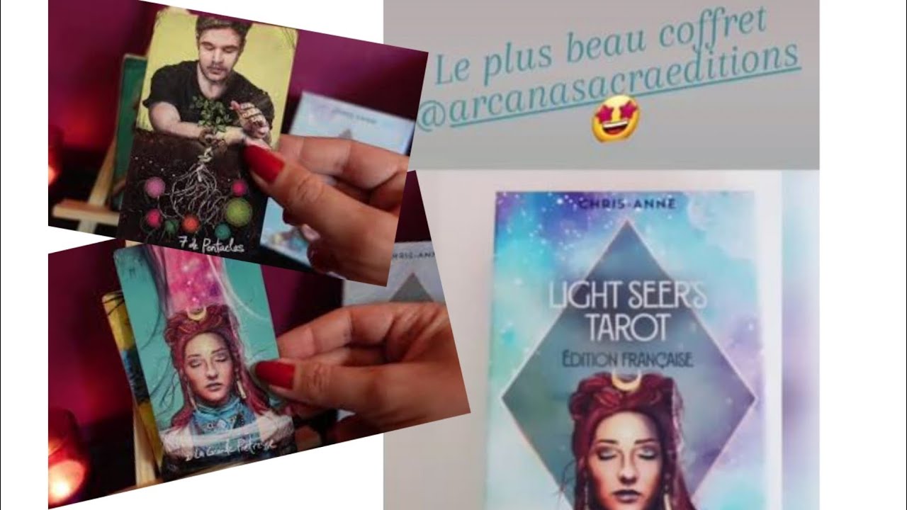 Light seer's tarot : présentation d'un tarot qui cache bien son jeu !