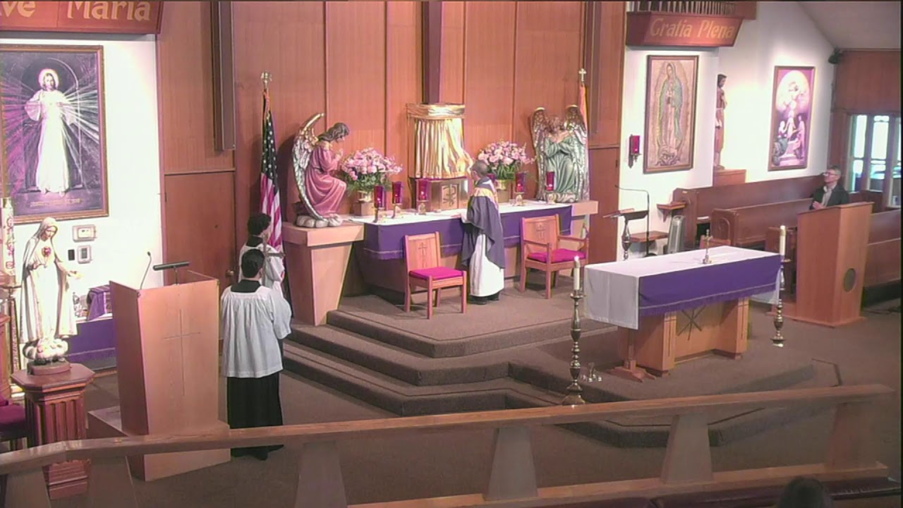 8:00am Holy Mass  - Wednesday, March 18, 2026