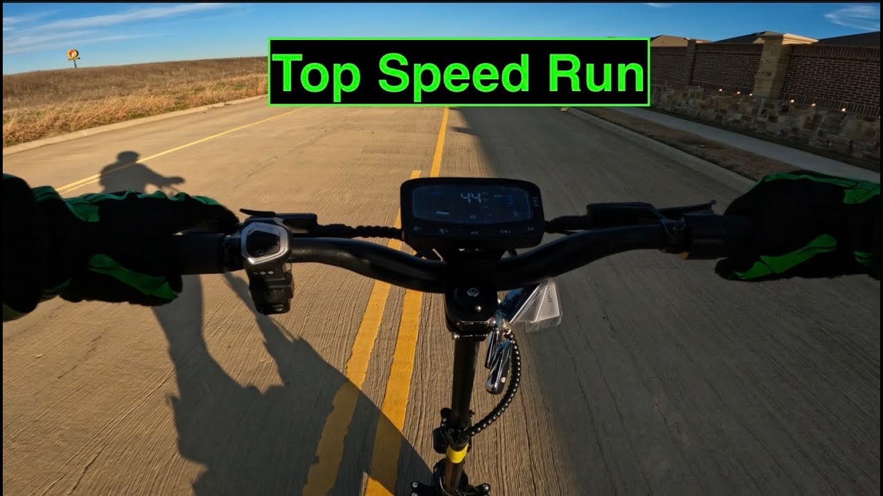 Solar Scooter P1 Pro Top Speed Ride and Malfunction