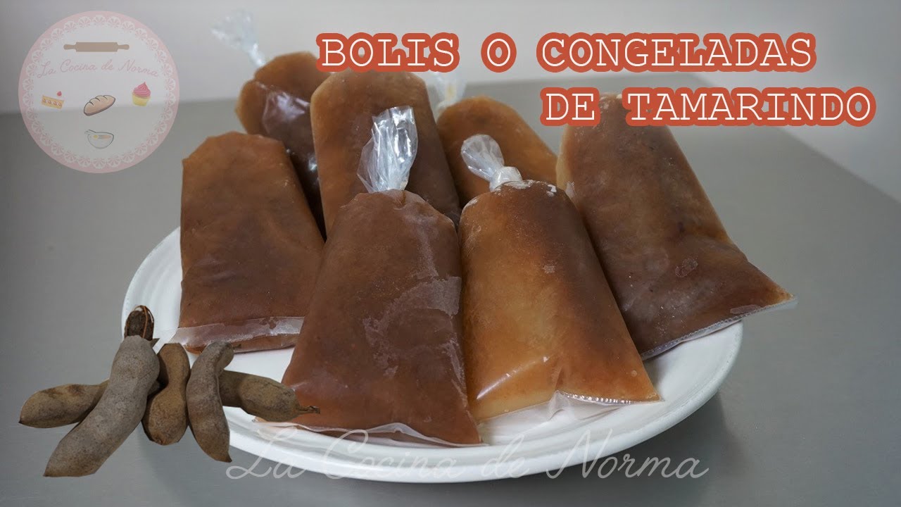 Bolis o Congeladas de Tamarindo