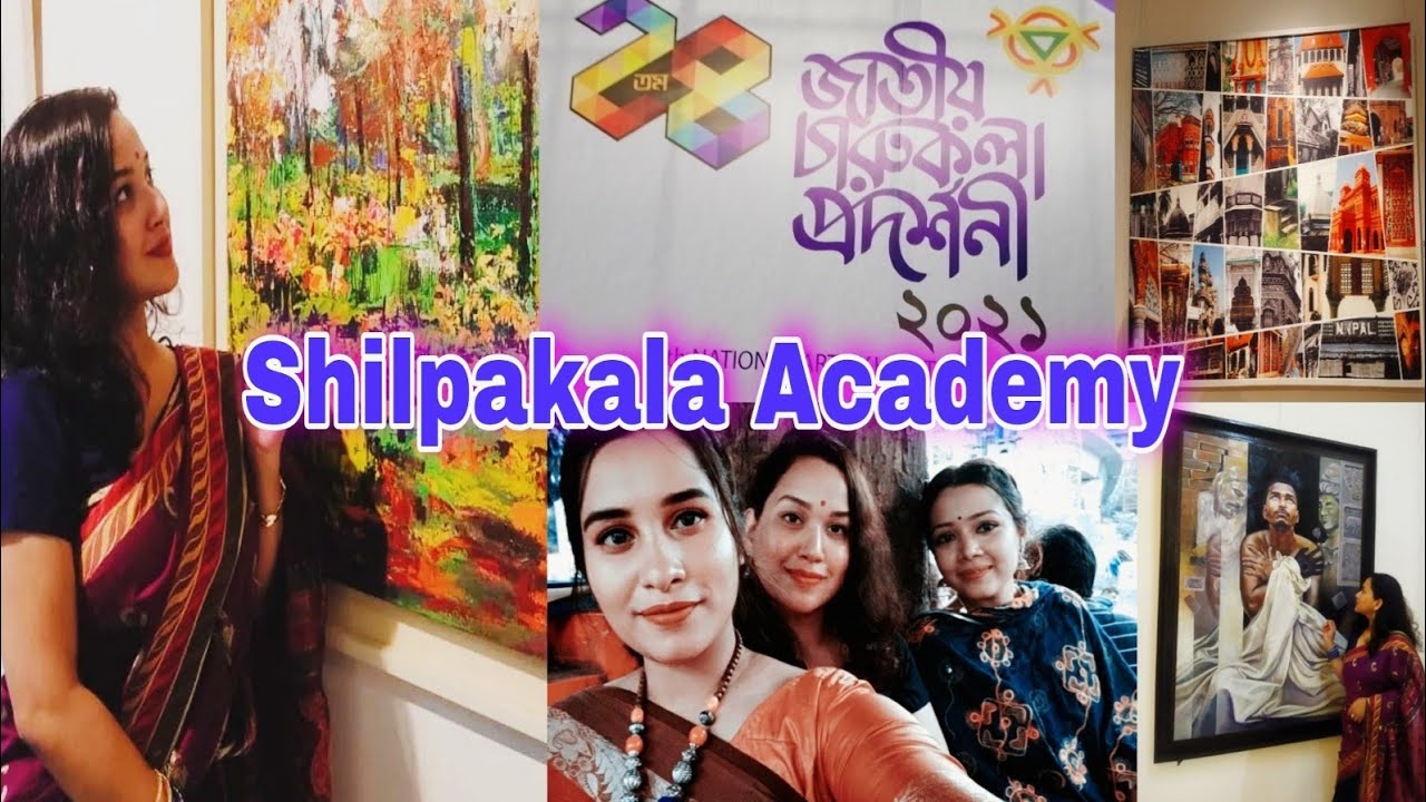 Shilpakala Academy Exhibition || বাংলাদেশ শিল্পকলা একাডেমী ঢাকা || Art Exhibition 2021