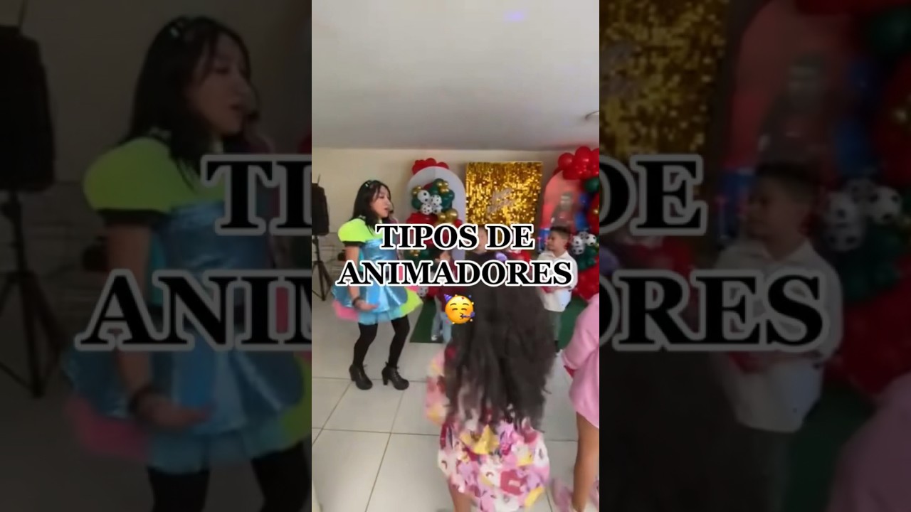 #shorts Tipos de animadores infantiles