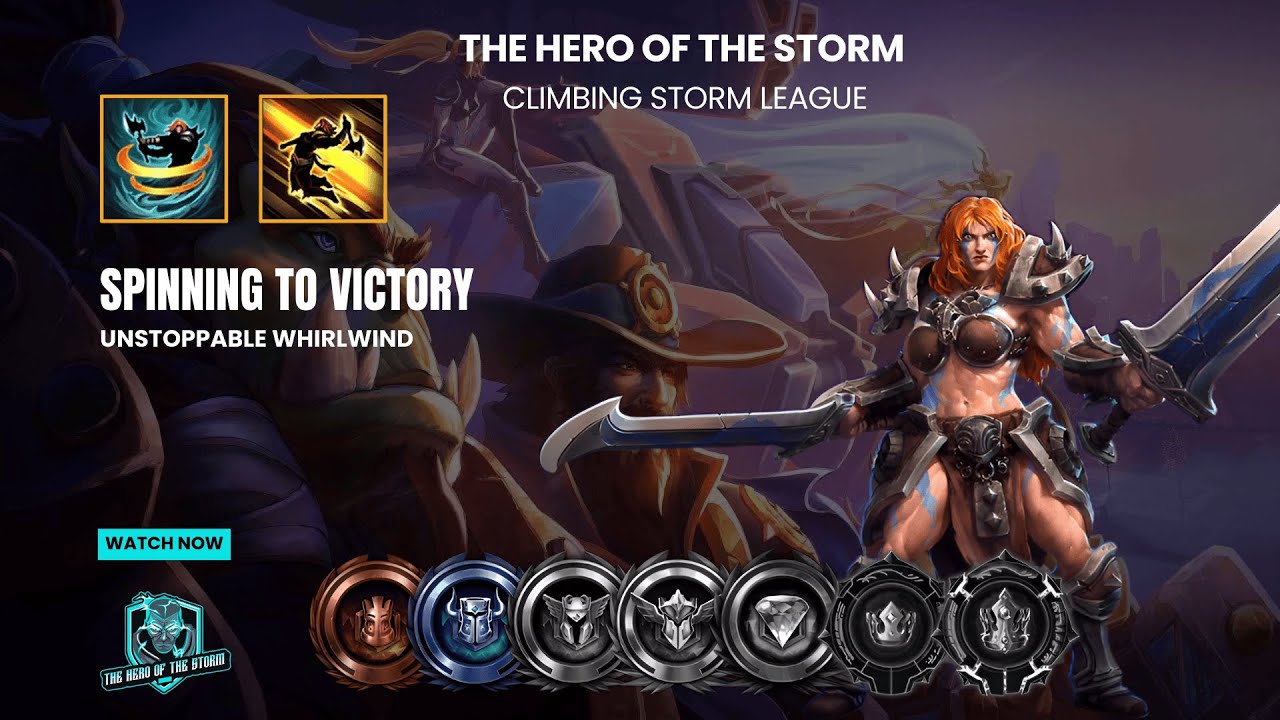 Heroes of The Storm (2024) Journey to Grand Master (Sonya HoTS)
