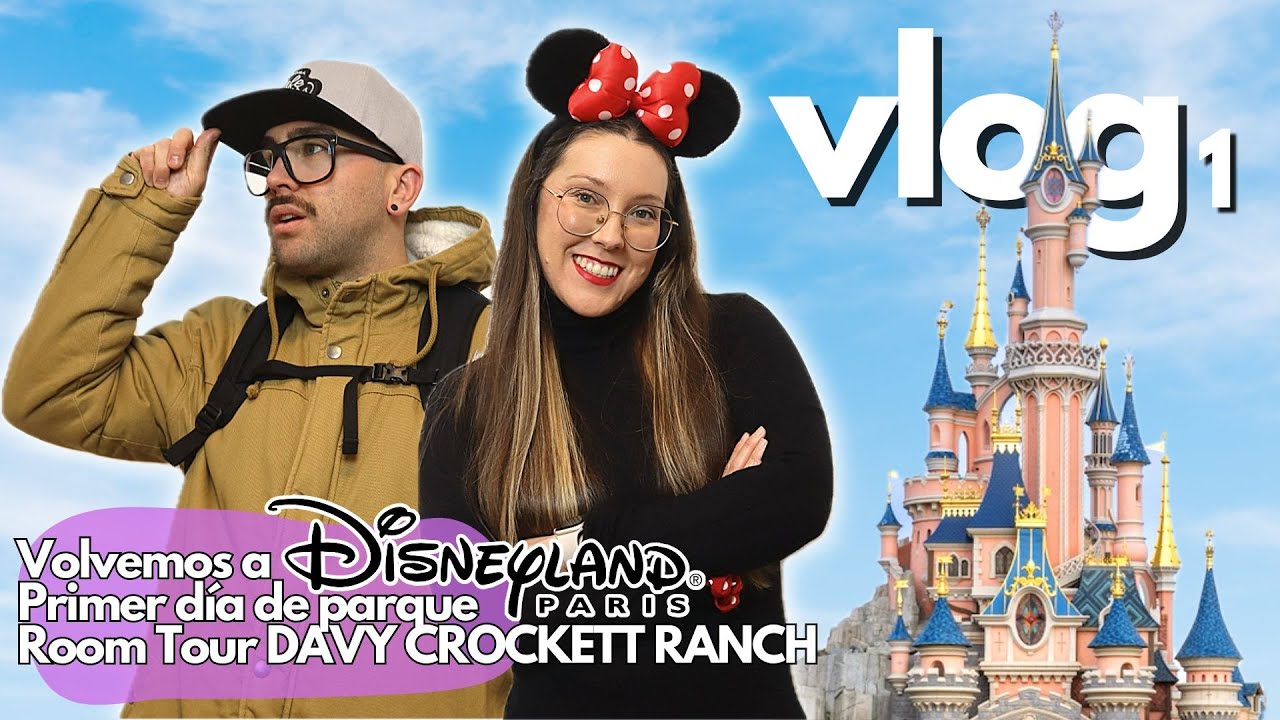 Volvemos a DISNEYLAND PARIS! ROOM TOUR HOTEL DISNEY más BARATO - VLOG 1 | DISNEYLAND PARIS 2024