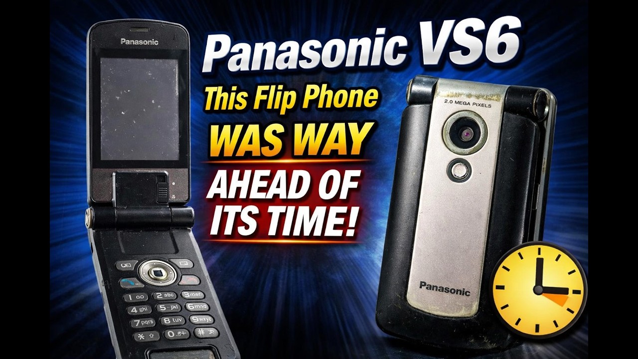 ഒറ്റ Switch കൊണ്ട് Menu Control? Panasonic VS6 അമ്പരപ്പിക്കുന്നു |#panasonic #vintage #mobilemuseum