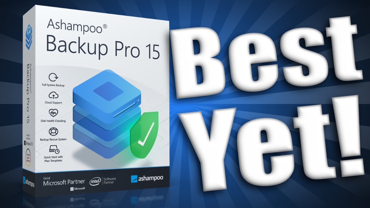 Ashampoo Backup Pro 15 Demo, Tutorial & Review   Best Performing & Easiest To Use Version!