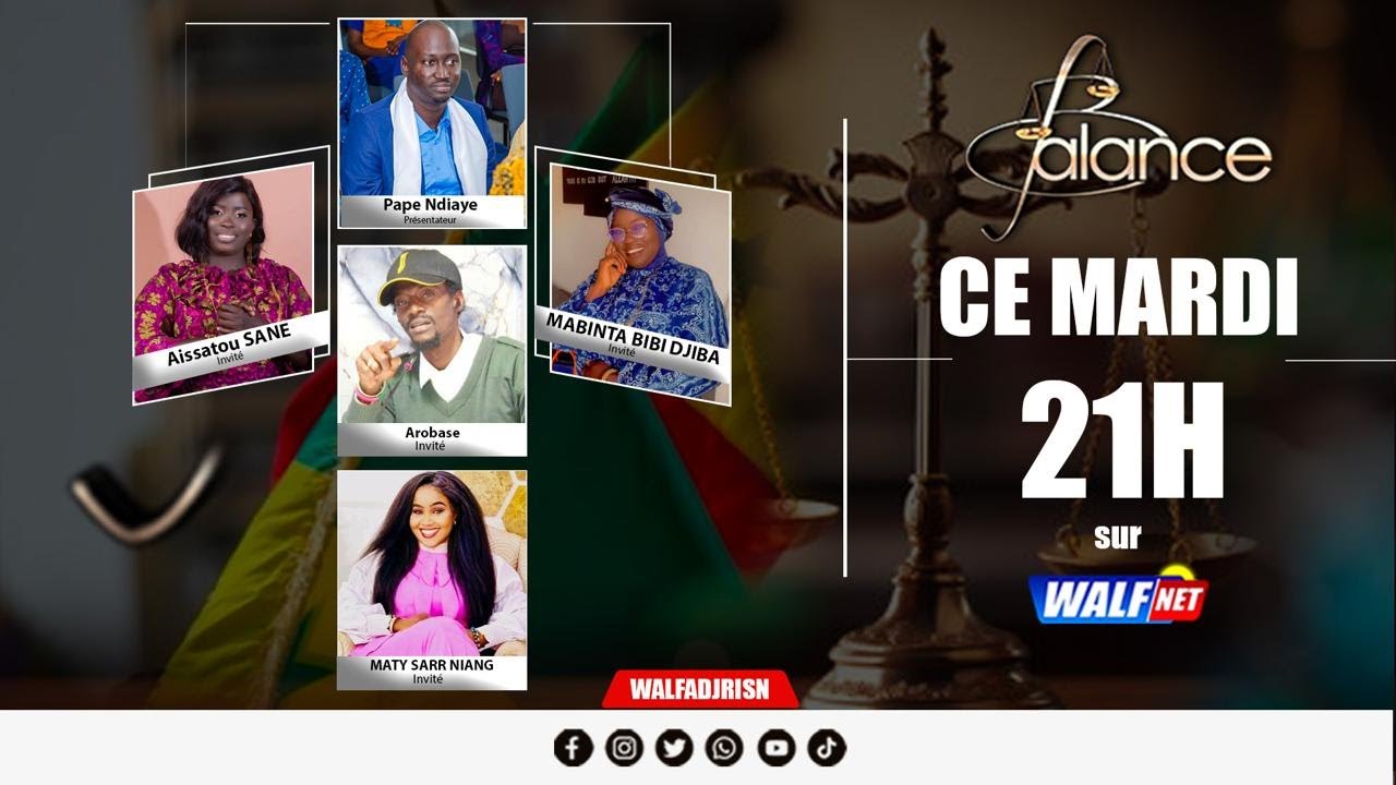 [JUSTICE] Balance De Ce Mardi 09 D&eacute;cembre 2025 Avec Pape Ndiaye Et Sa Team Sur Walf  Tv