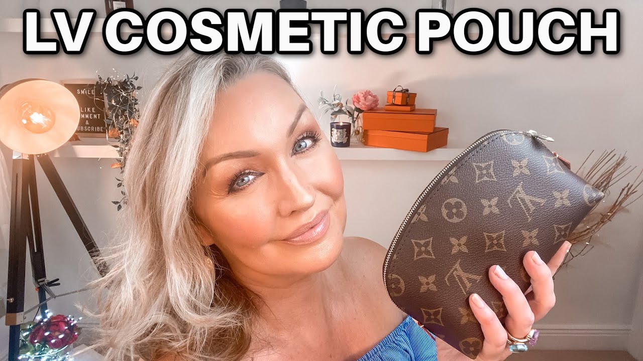 WHAT'S IN MY LOUIS VUITTON COSMETIC POUCH? - A FULL REVIEW