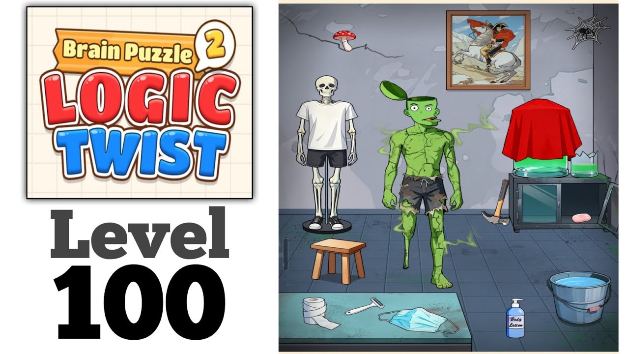 Brain Puzzle 2 Logic Twist, уровень 100, руководство по прохождению