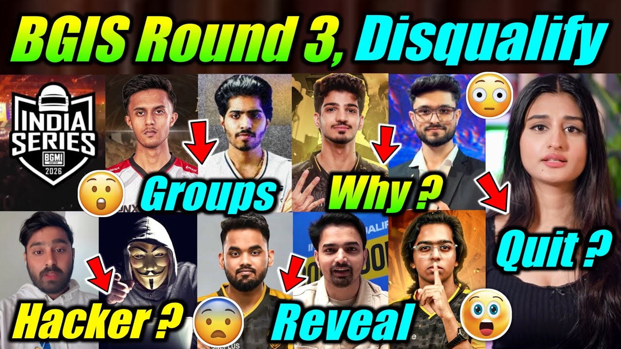 BGIS Unfair Disqualify ? 😨 Round 3 Detail 😮 Mazy on Godl, OG 😳 Payal Reveal, News 