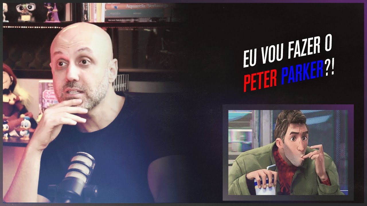 NANDO LOPES conta como foi DUBLAR o PETER B PARKER em HOMEM ARANHA ATRAVÉS DO ARANHA VERSO