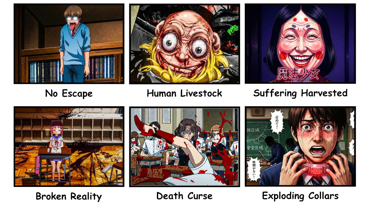 Most HORRIFYING Schools in Anime