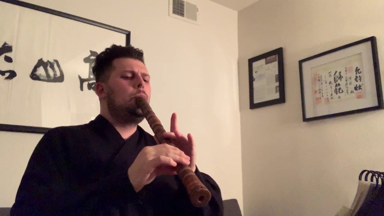 Honshirabe on a 300 year old Shakuhachi