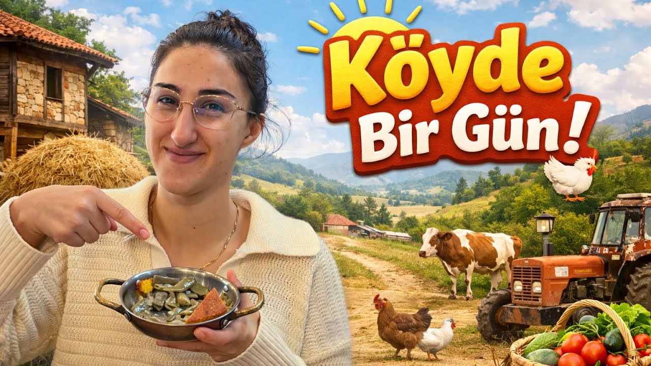 Köyde Bir Gün 🌿 | Sessizlik, Doğa ve Küçük Mutluluklar