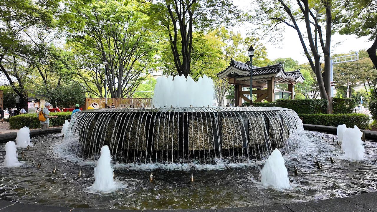 NAGOYA | The Fountain at Nagoya Castle