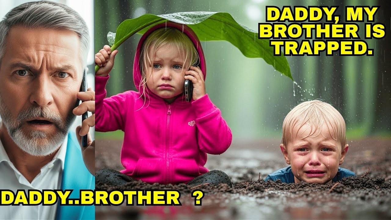 “Daddy,my brother is trapped”says a little girl in an emergency call,not knowing a CEO wo