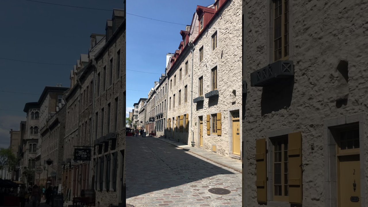 Old European quebec city