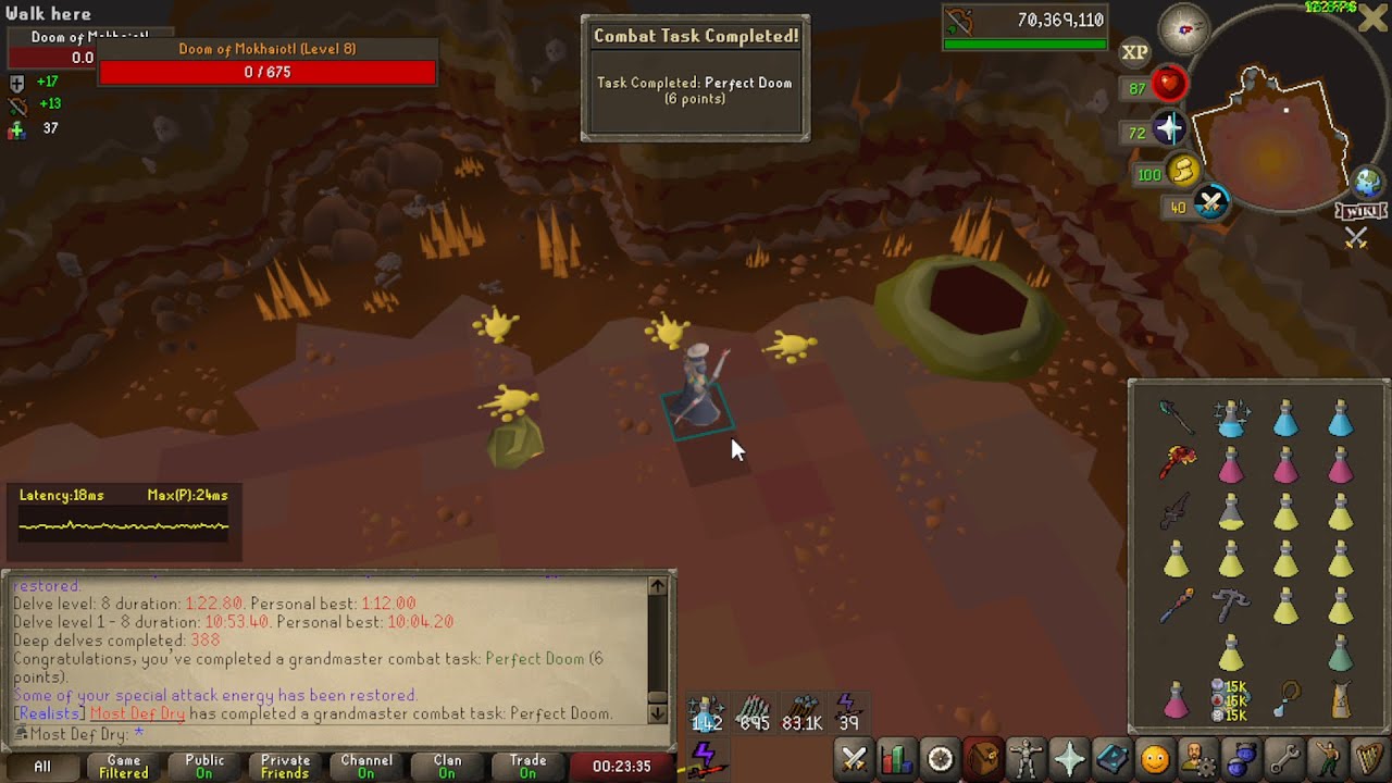 Perfect Doom - No Tbow - No Scythe