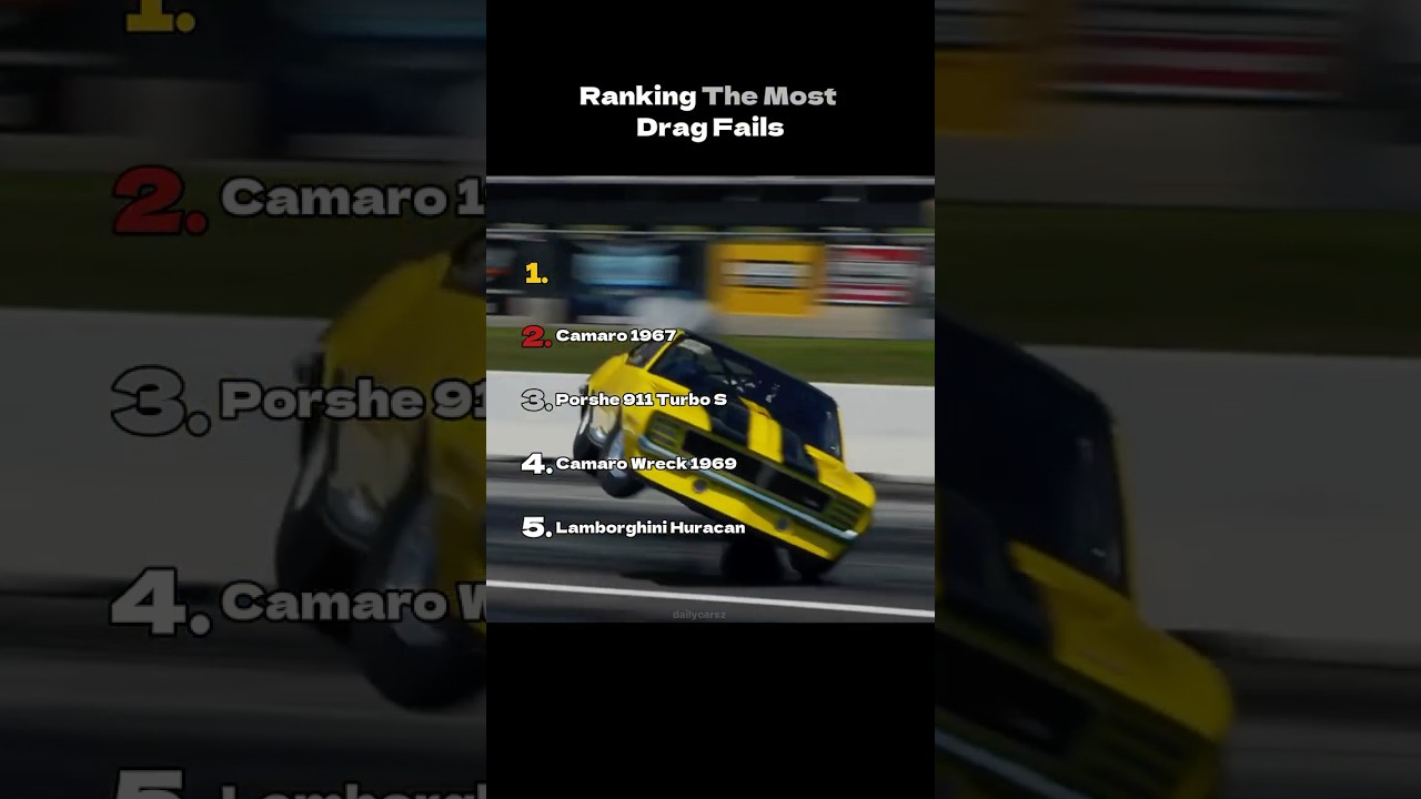 Ranking The Most Drag Fails