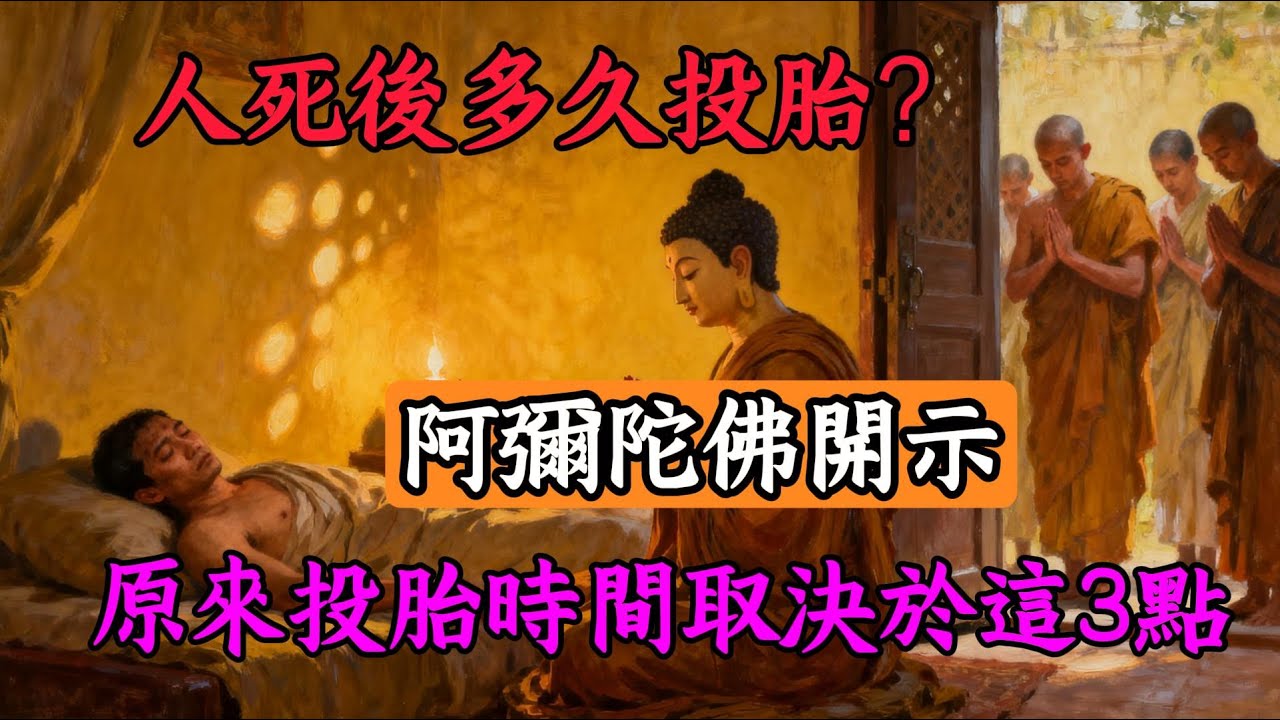 人死後多久投胎？阿彌陀佛開示：原來投胎時間取決於這3點！#佛陀#佛學#佛教#禪修#佛法智慧#佛教故事 #佛教文化 #佛法智慧 #禪修