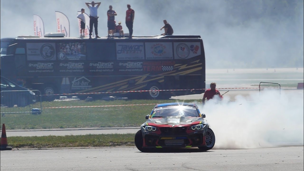 Drift BMW M2 F22 B58 700HP Alex Holovnia Tor Jastrząb