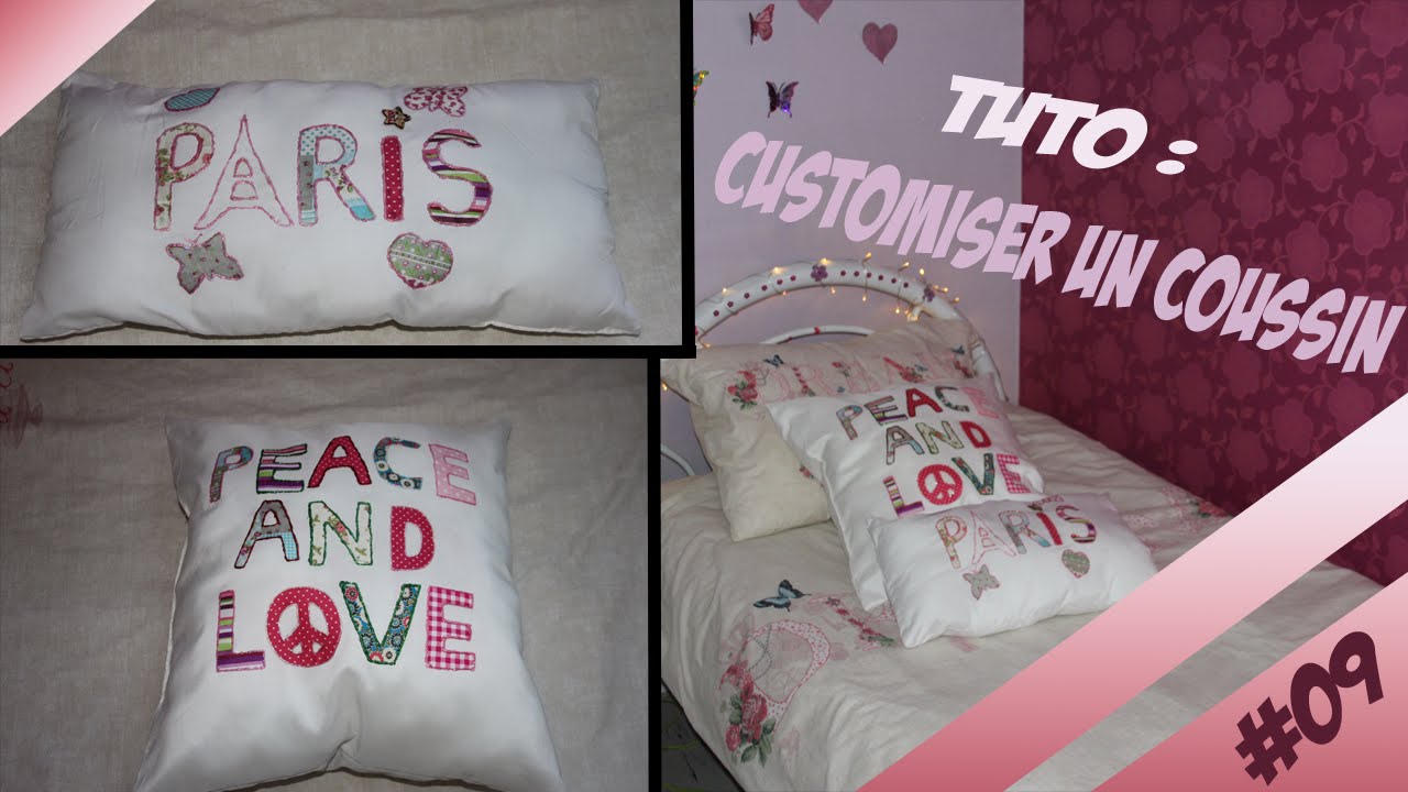 Tuto #9: Customiser son coussin