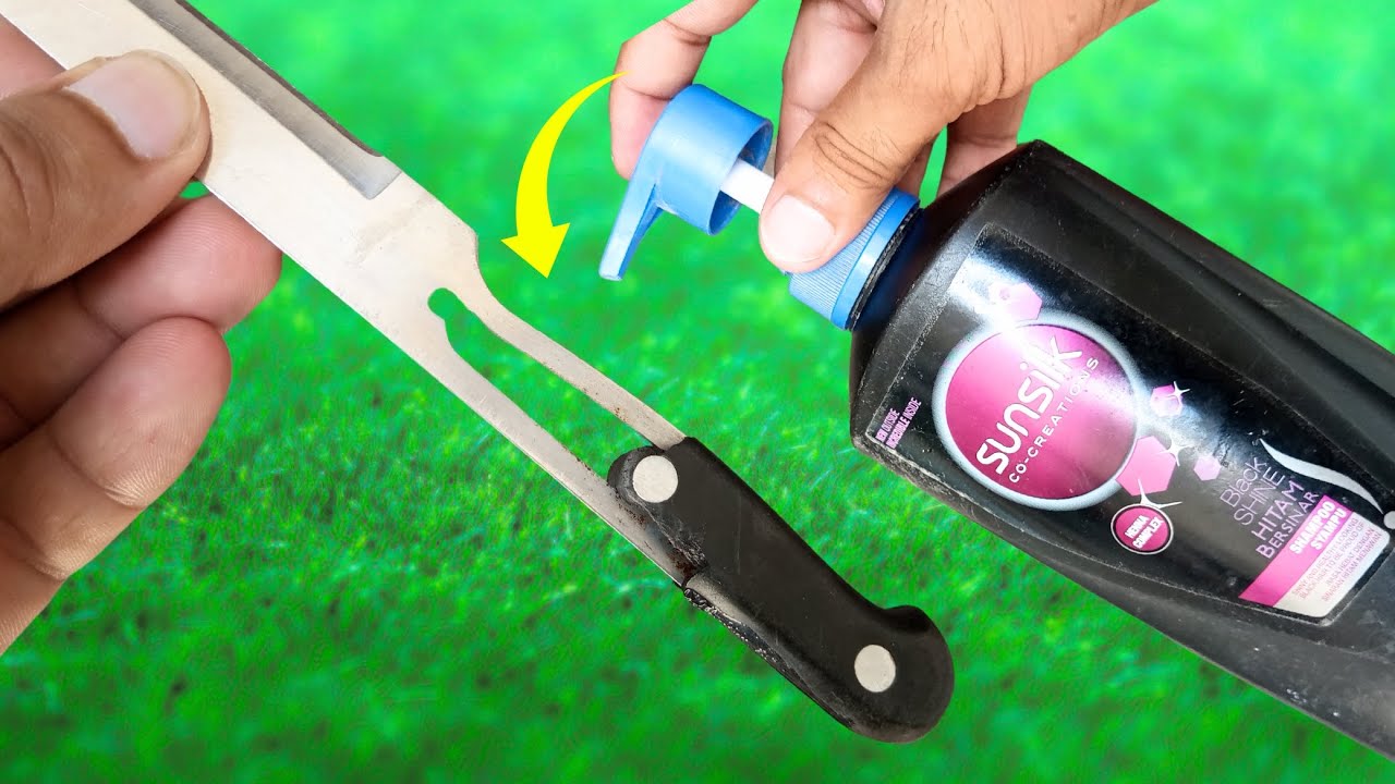 Repair Knife Handles in Minutes with This Genius Hack &ndash; Repair & Inventions