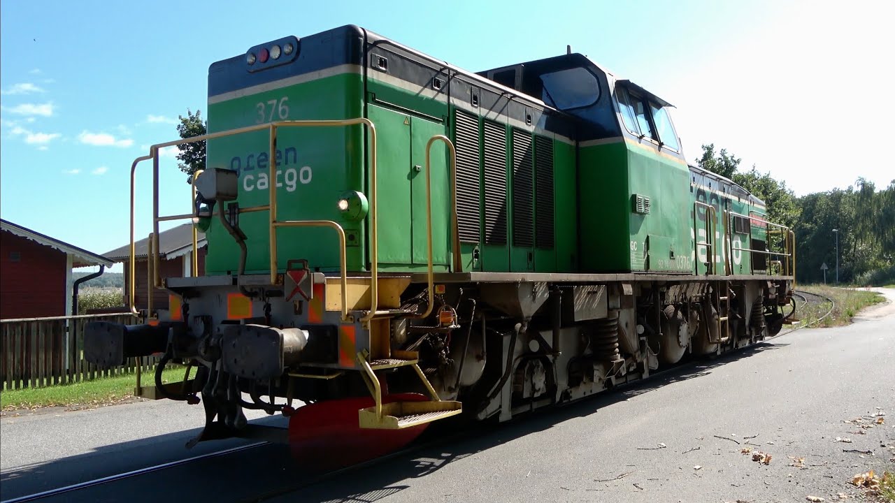Green Cargo och Öresundståg i Sölvesborg