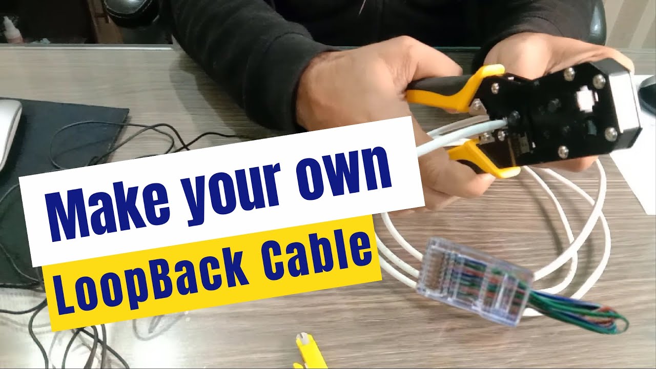 Learn to make your own LoopBack Cable
