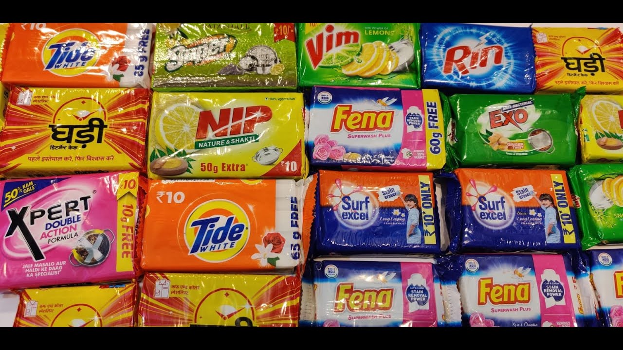 Unboxing Detergent Soap Haul ASMR Relaxing Video | Detergent Soap Opening ASMR | Satisfying ASMR