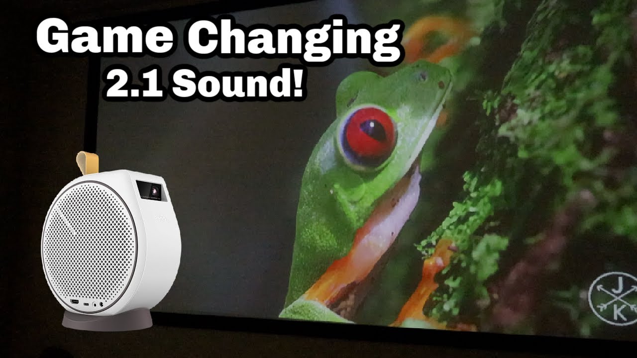 BenQ GV30 Review! Portable Projector with Game Changing 2.1 Speaker System!