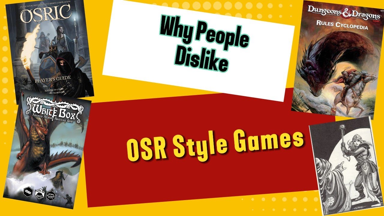 Почему люди НЕНАВИДЯТ игры в стиле OSR?!
