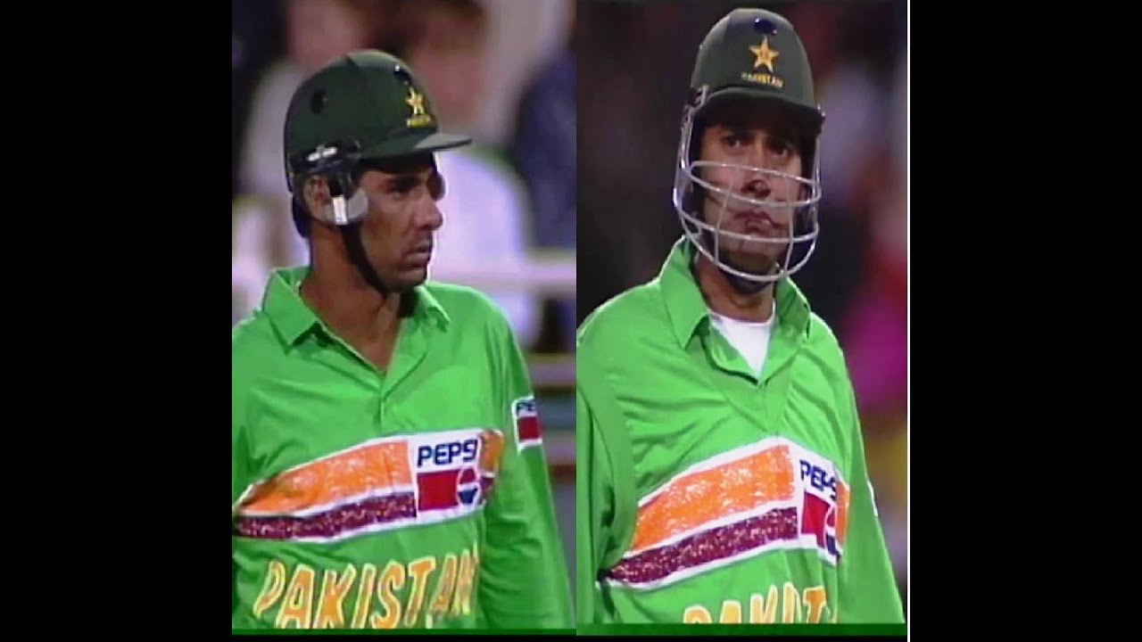 Waqar Younis & Aqib Javed Bashing South African Bowlers | 3 Sixes | Mandela Cup Final One | 1995